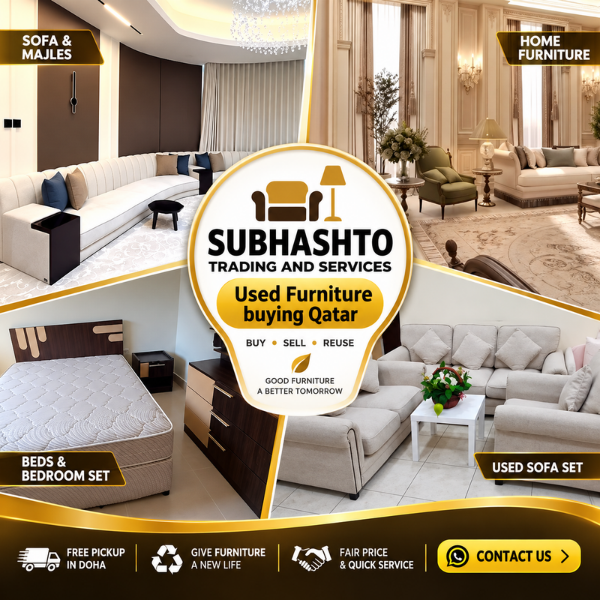 SUBHASHTO TRADING AND SERVICES - Used Furniture Buying and Selling Qatar