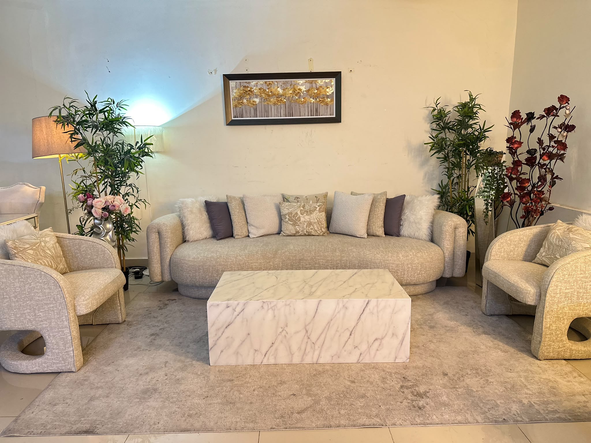 Used Sofa Set Coffee Table Tea Table Buying Qatar